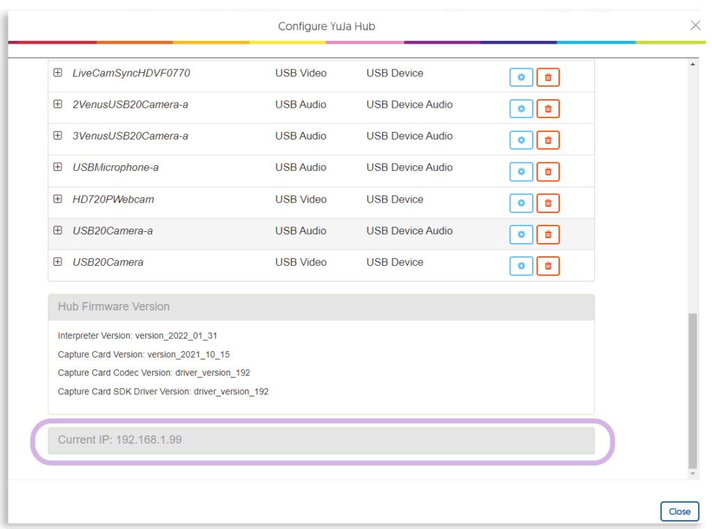 Hardware Hub Firmware Update v6.50 Now Available YuJa Updates