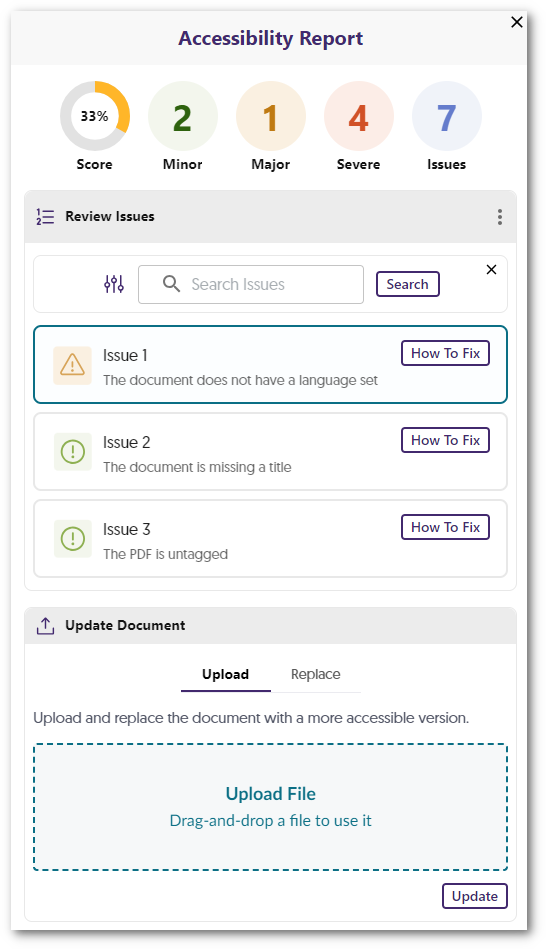 Accessibility Report