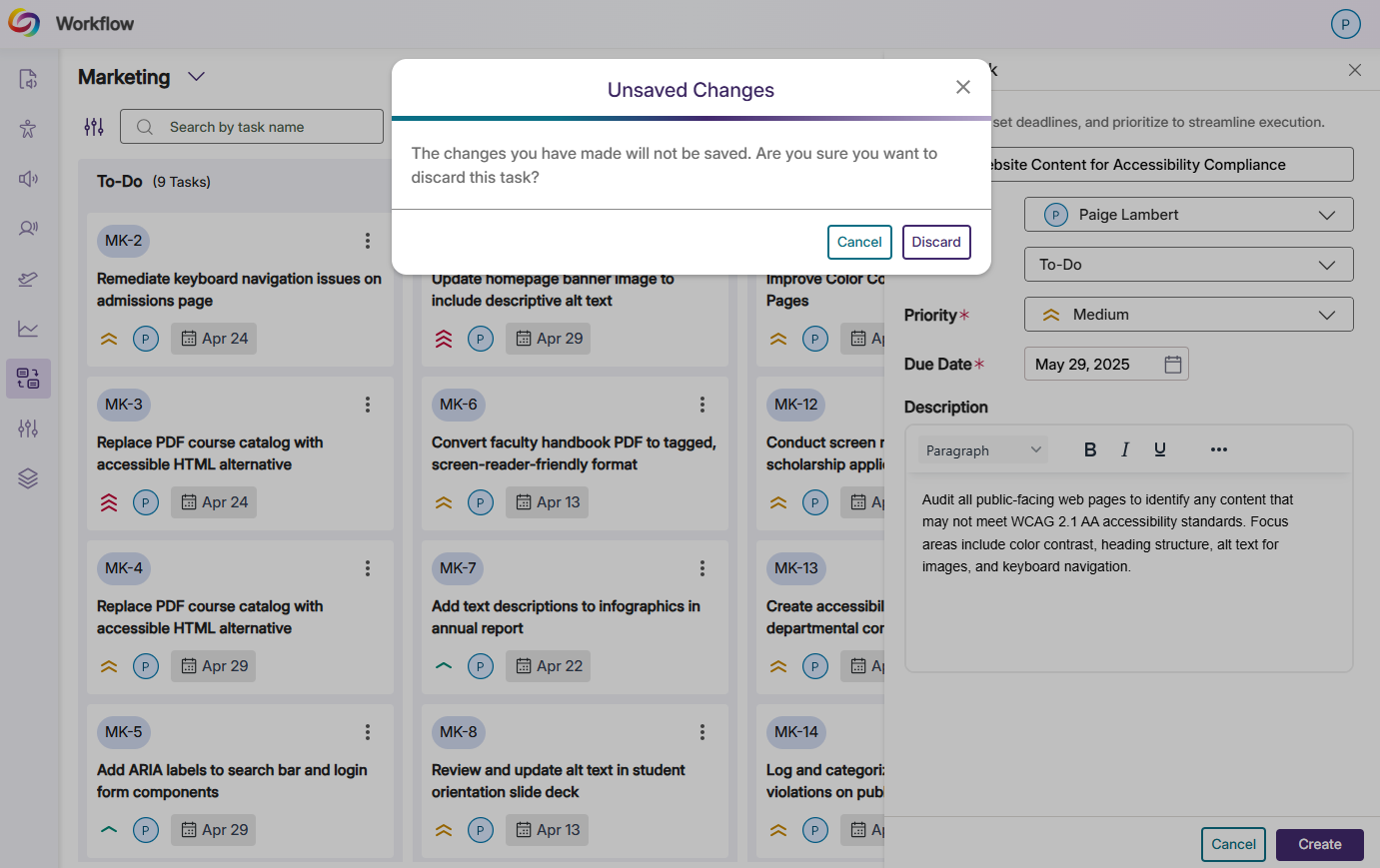 Ticket Informational Fields Added With Auto-Save Functionality