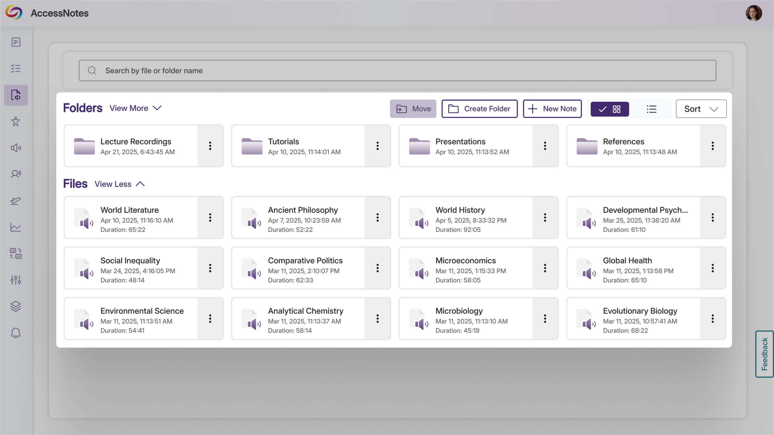 Improved Interface for Better Navigation