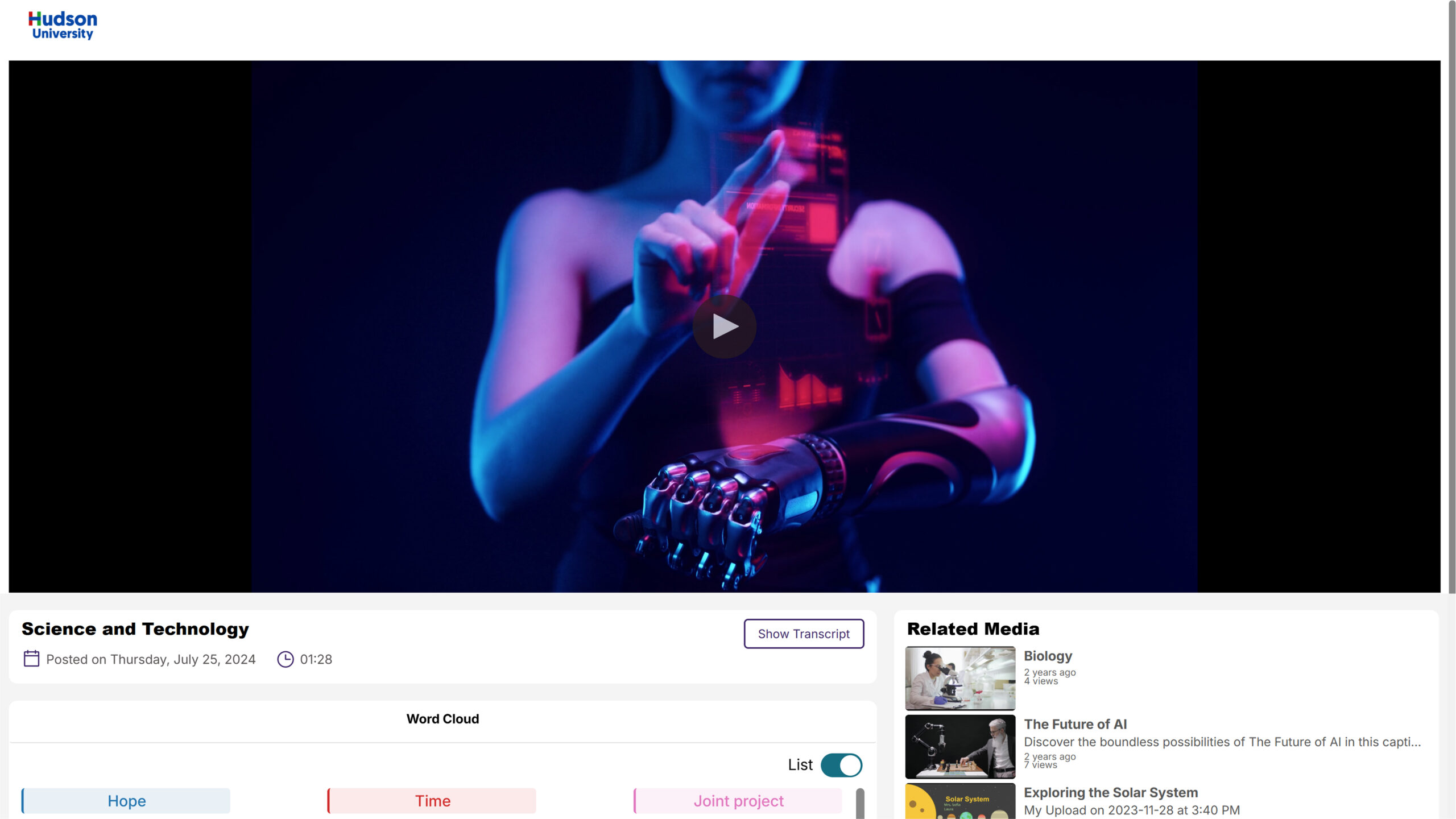 YuJa Enterprise Video Platform – v25.4.0 Release