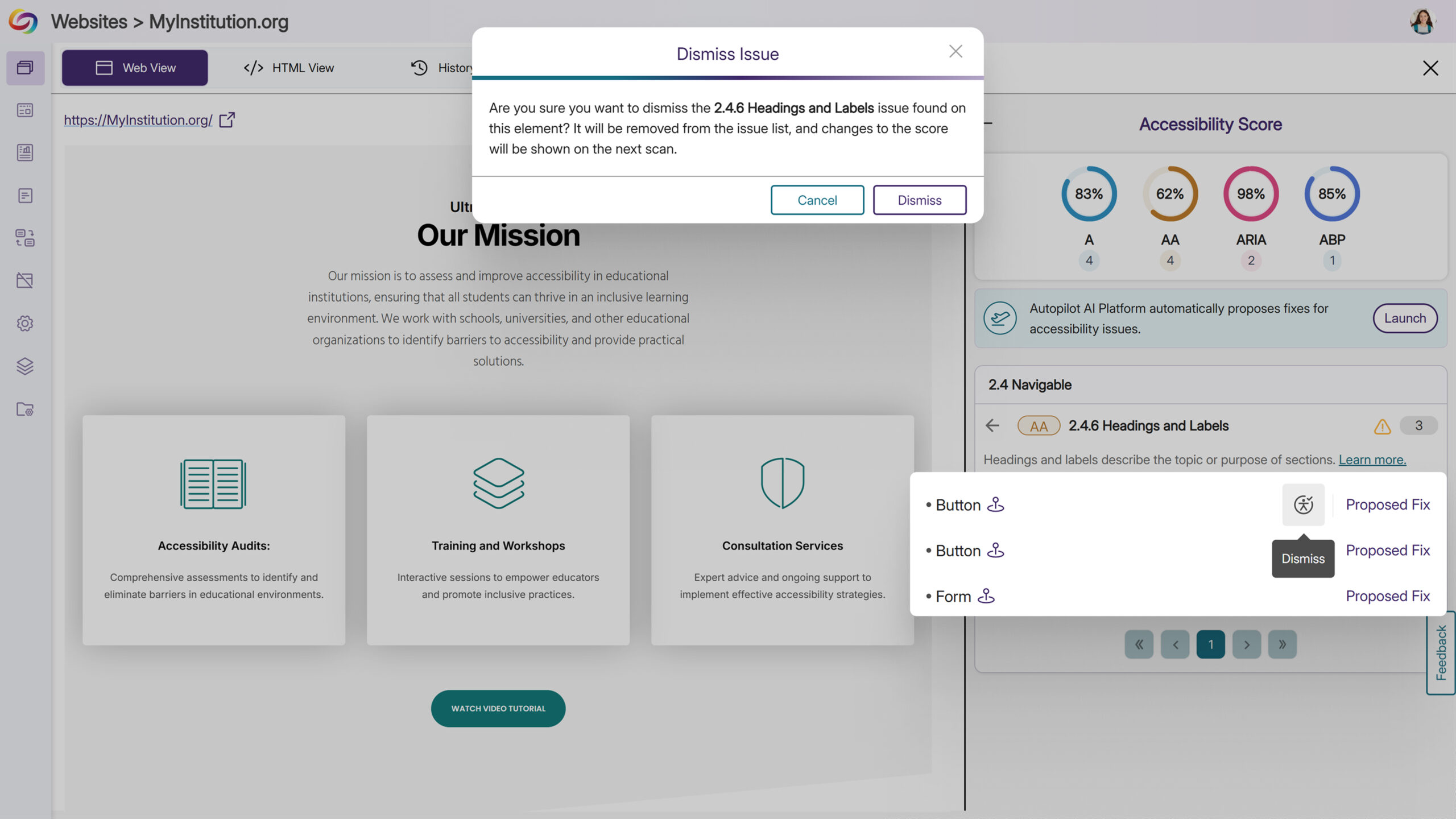 YuJa EqualGround Accessibility Governance Platform Update – v25.4.0 Release