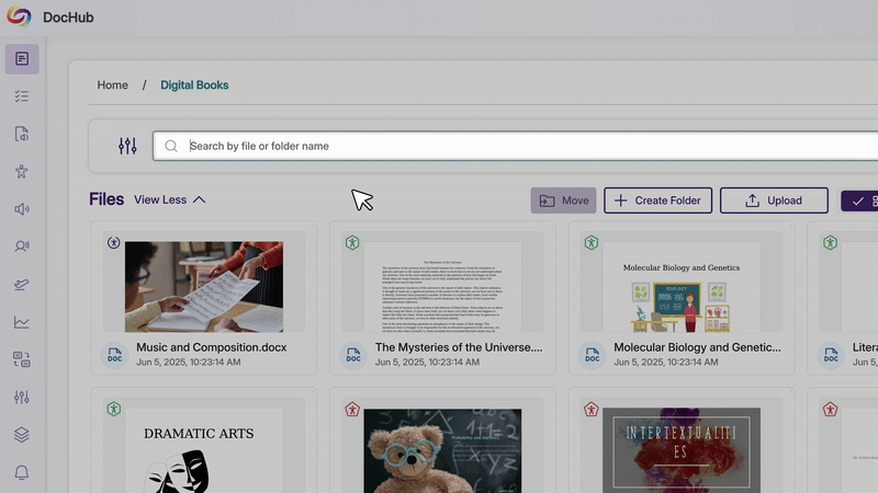 Search Across Your Entire DocHub Account from Any Location for Improved File Discovery