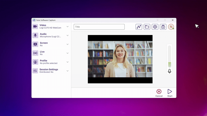 New Quick Access Button to Access the Media Library