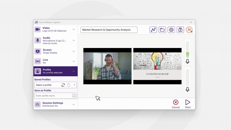 Streamlined Shared Profile Creation for Administrators
