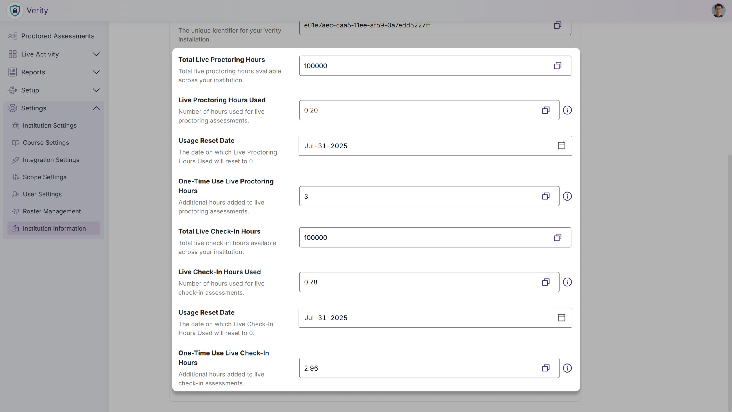 Live and Live Check-in Credit Management and Tracking Added