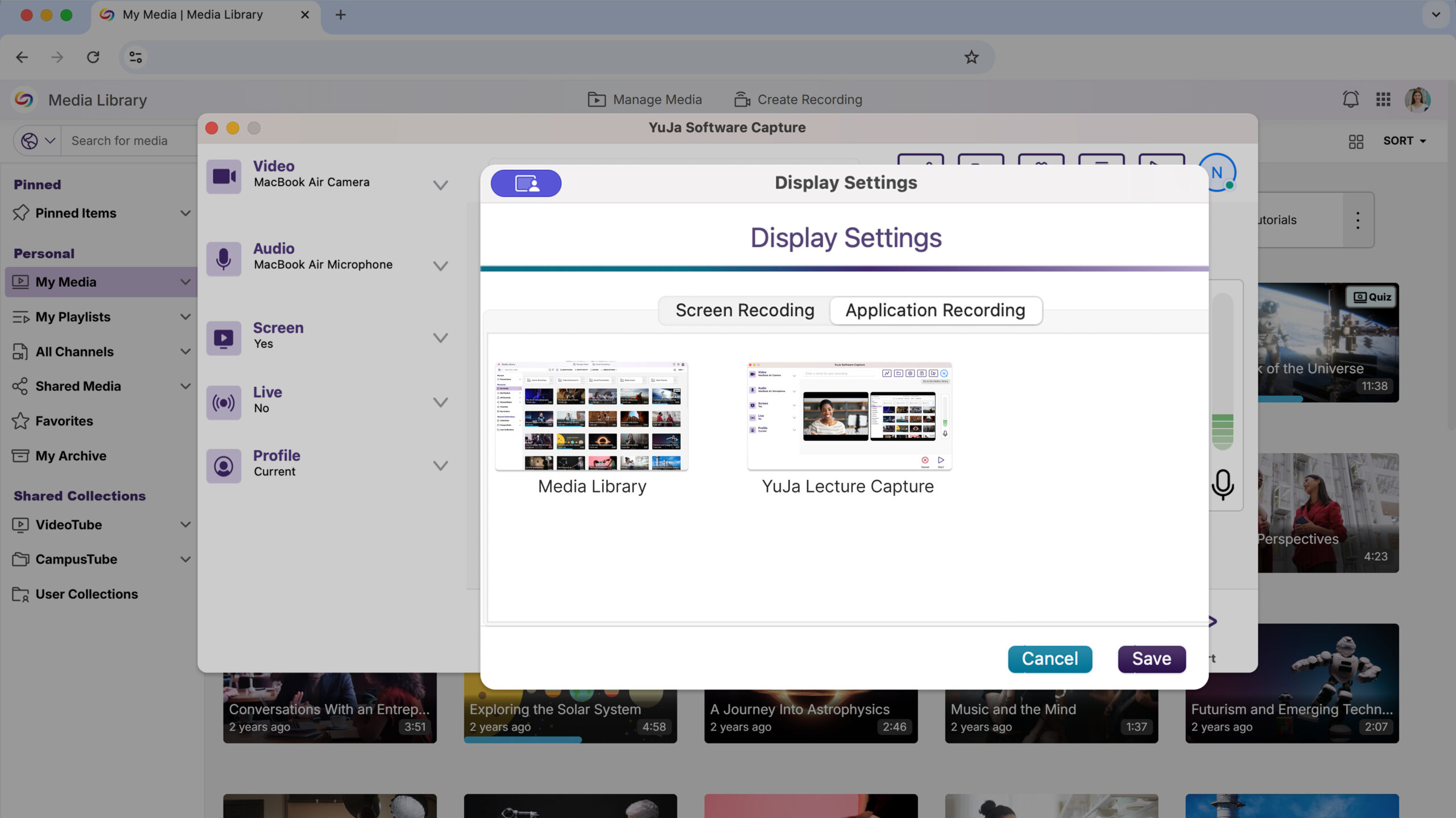 Application Window Recording Provides Focused Content Capture