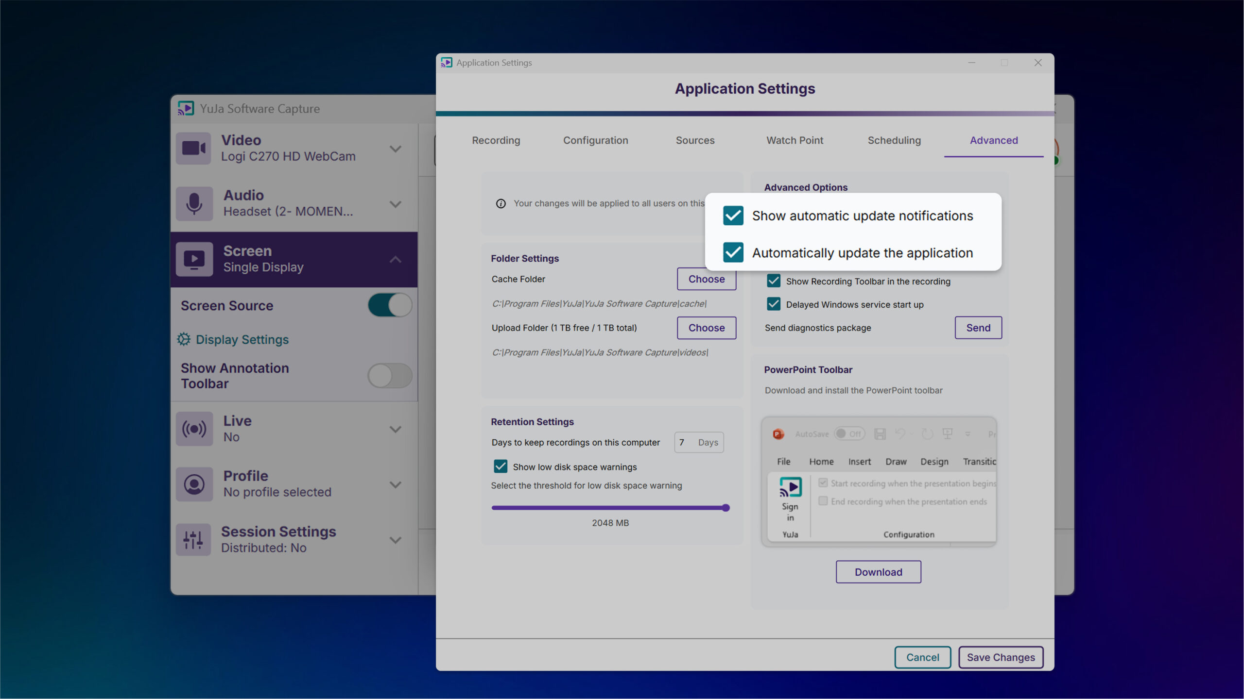 Automatic Updates Ensure Latest Features and Updates