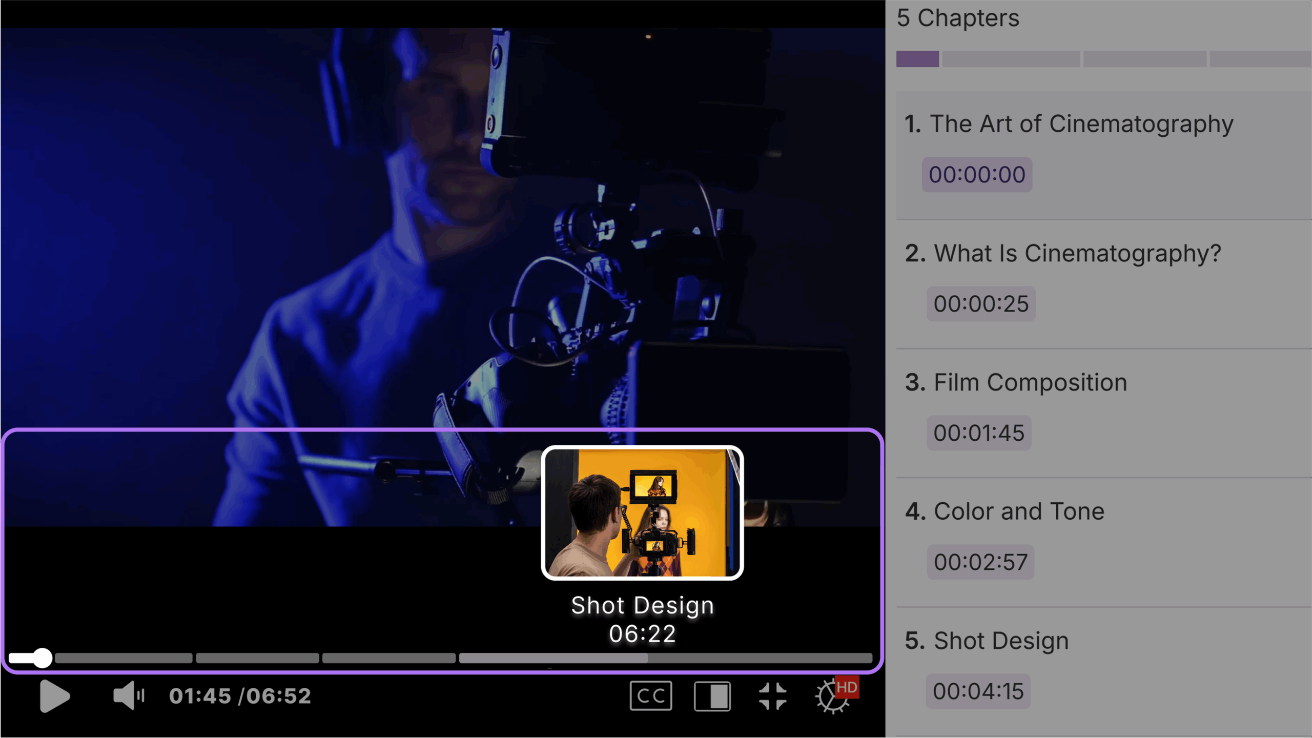 GenAI Video Chaptering- AI-Generated Chapters Now Display on Video Timeline for Enhanced Navigation