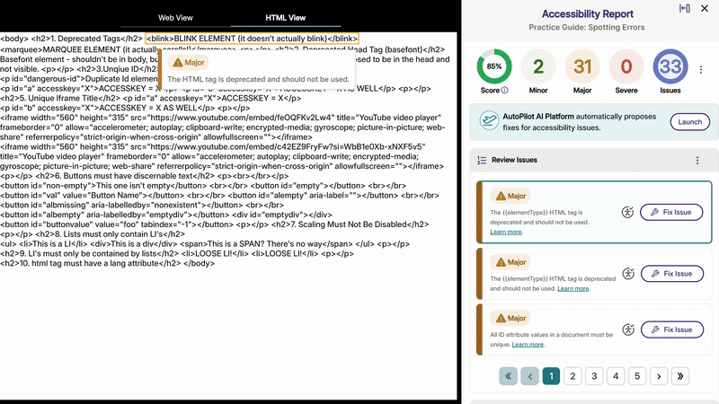 New HTML Accessibility Checks Expand Coverage to Additional Standards