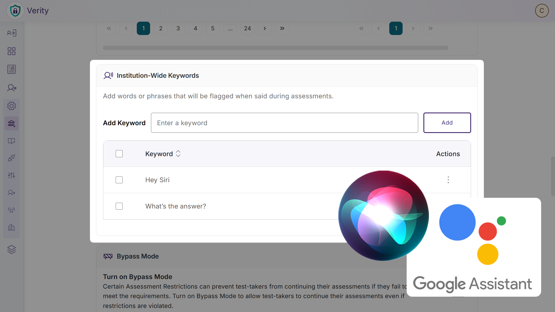 Detect Spoken “Keywords” to Flag Potential Misconduct  